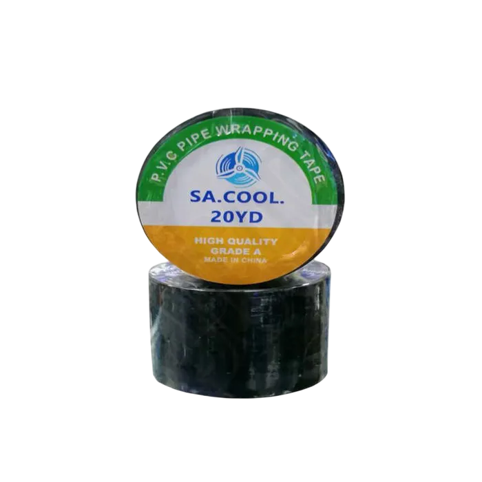 نوار پرایمر چسبی کولر گازی 20 یاردی مشکی ، SA COOL نوار عایق پرایمری